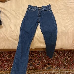 True skinny high rise gap 1969 27r